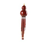 Instrumento Hulusi C/Bb Tune Rendimiento Profesional Tipo Redwood B Tune Siete Agujeros Instrumento De Viento Nacional Para Adultos Profesional Hulusi(B set)
