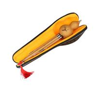 Instrumento Hulusi Flauta Hulusi Desmontable De Tres Tonos Tecla C/B Bemol Para Aprender Y Tocar Instrumento De Viento Étnico Flauta De Calabaza (Color : F key)