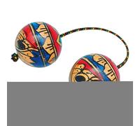Instrumento Kashaka - 5 cm grande Asalatua Asalatua Asalatua con ritmo de madera con cordón ajustable para niños y adultos, hogar, escenario y clase