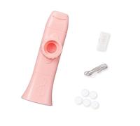 Instrumento Kazoo profesional con cordón y 5 membranas de repuesto para niños y adultos, entusiastas de la música y principiantes, instrumento musical Kazoos