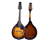 Instrumento Mandolina Con Kit De Inicio Juego Completo De Mandolinas Eléctricas Para Principiantes Adultos Mandolinas Profesionales De Ocho Cuerdas Aspecto Hermoso(B)