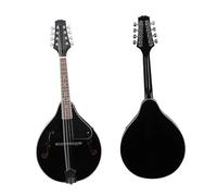 Instrumento Mandolina Con Kit De Inicio Mandolina De Estilo A Mandolina De Ébano De Tilo De 8 Cuerdas Con Estuche Cuerdas Para Principiantes Práctica De Instrumentos De Cuerda