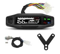 Instrumento Medidores Digitales Velocímetro Motocicleta | Cluster Instrumentos Moto Indicador Señal Grupo Tacómetro Indicador Aceite Soporte/sensor(With bracketY)