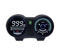 Instrumento motocicleta Cuentakilómetros 12V para Ybr 125 Carcasa de repuesto Panel digital para motocicleta