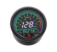 Instrumento motocicleta Medidores digitales universales para tablero de instrumentos motocicletas indicador marcha alarma para 12000 RPM en kmh/mph para GN125