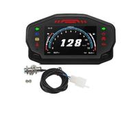 Instrumento motocicleta Odómetro Digital TFT Universal para motocicleta tacómetro para 12000RPM con alarma tablero de Moto para cilindros 2/4