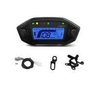 Instrumento motocicleta Panel de instrumentos del tacómetro digital para motocicleta pantalla para 10 000 RPM para 2 4 para cilindros