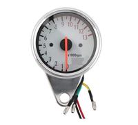Instrumento motocicleta Tacómetro para motocicleta medidor de tacómetro Rev para contador 0-13000 RPM