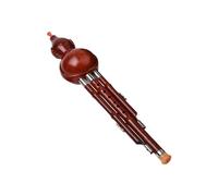 Instrumento Musical Calabaza Seda Adulto Hulusi Flauta Baquelita Principiante (Color : 43x9cm)