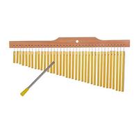 Instrumento musical de 36 campanillas aleación aluminio con base madera para educación adultos tocar amateur y actuaciones Sonido hermoso claro transparente Bien pulido gran artesanía apariencia exqui