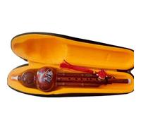 Instrumento Musical De Calabaza Tradicional Chino Hulusi Con Llave Bb/C De Resina ABS Con Caja De Almacenamiento Hulusi Profesional (Color : C key)