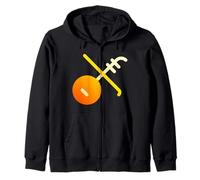 Instrumento musical de cuerda Erhu Sudadera con Capucha