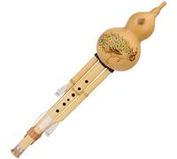 Instrumento Musical De Flauta De Cucurbitáceas De Bambú Piccolo De Concierto Tocando La Flauta De Cucurbitáceas Flauta De Calabaza Principiantes Mayores C Down B Niños Y Adultos (Color : Wood_F-key)