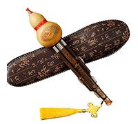 Instrumento Musical De Flauta De Cucurbitáceas para Principiantes Tocando Hulusi En Do Bemol Si En Clave La Flauta De Calabaza Duradera Y Fácil De Aprender. Regalo, Autoaprendizaje