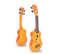 Instrumento Musical De Madera De Colores, Guitarra Ukelele De 21 Pulgadas, Tilo(Orange)