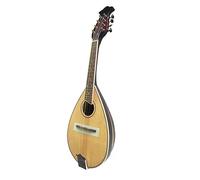 Instrumento Musical De Mandolina De Agudos Mandolina De Forma Única De 8 Cuerdas Con Afinadores Abiertos Mandolina para Estudiante