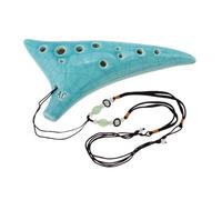 Instrumento Musical De Ocarina De Cerámica De 12 Agujeros Alto Tone C Para Adultos Principiantes Con Bolsa De Transporte