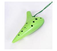 Instrumento musical de ocarina de resina plástica de tono C alto de 12 orificios para principiantes Instrumento musical nacional instrumento de ocarina (1)