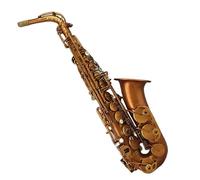 Instrumento Musical De Saxofón Alto Niquelado Profesional Con Hermoso Grabado En Todo El Cuerpo Saxofón para estudiantes