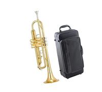 Instrumento Musical De Trompeta En Tono Bb, Plateado Dorado, Para Estudiantes De Rendimiento De Exámenes De Grado Principiante trompeta instrumento de metal