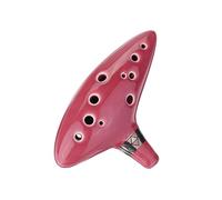 Instrumento Musical De Viento De Flauta De Recipiente De Cerámica Ocarina Alto C De 12 Agujeros Instrumento De Ocarina Para Estudiantes Principiantes (Color : 04)