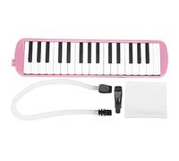 Instrumento Musical de Viento IRIN Melodica de 32 Teclas Adecuado para Bolsa de Práctica para Principiantes (Rosa)