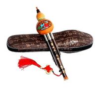 Instrumento Musical Étnico De Flauta De Cucurbitáceas De Calabaza Hulusi Hecha A Mano China Con Estuche Para Amantes De La Música Hulusi Profesional (Color : C Key)