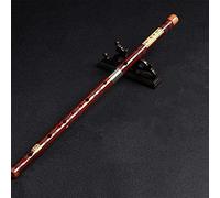 Instrumento musical Flauta de bambú Chino Dizi Flauta transversal Principiante Adulto de base cero Flauta de juego profesional C, D, E, F, G Tune(Color:D)