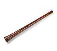 instrumento musical， Flauta de bambú vertical marrón con llave G, hecha a mano, instrumentos musicales, flauta NanXiao, adecuada for principiantes y artistas profesionales