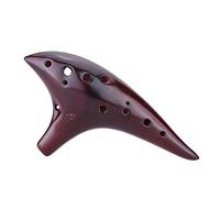 instrumento musical， Flauta Ocarina Alto C Clave Instrumento Musical Flautas Ahumadas Quemadas con Partitura for Principiantes for