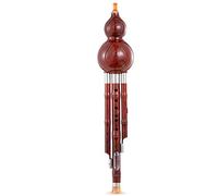 Instrumento Musical Hulusi Instrumento Musical Hulusi Resistente A Caídas Nivel C Nivel B Estudiantes Niños Adultos Principiantes (Color : Brown, Size : C-key)