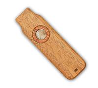 Instrumento musical Kazoo de madera, ligero, portátil, para guitarra, ukelele, regalo de acompañamiento para niños principiantes con diafragma, instrumento musical para niños, regalo para