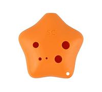 Instrumento musical Ocarina con forma de estrella de mar de resina plástica con llave C de tono alto de seis orificios (2)
