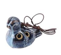 Instrumento musical Ocarina con forma de pájaro con agujeros for principiantes, intérprete profesional, instrumentos portátiles de Ocarina, regalo for amigos
