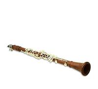 Instrumento Musical Profesional B Plana Clarinete Blanco Botón Cobre Plateado Clarinete Clarinetes