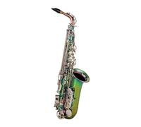 Instrumento Musical Profesional Chapado En Latón Lacado Para Saxofón Alto Con Estuche (Color : 01)