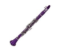 Instrumento Musical Profesional De 17 Teclas Clarinete Madera Bb Flat Con Estuche De Transporte Clarinete Principiantes