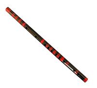 Instrumento Musical profesional principiante tradicional F clave flautas de bambú chinas flautas de viento de madera instrumentos musicales 1 ud. (Color : Black)