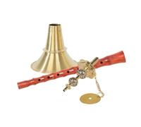 Instrumento Musical Suona Caoba Sin Fijar Agujero Medio Suona Sin Fijar Cuenco De Latón Suona (Color : 29.8 cm)