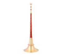 Instrumento Musical Suona De Sándalo Rojo En Tecla D Para Principiantes, Trompeta Profesional, Rendimiento De Tamaño Profesional (Color : Crimson rose pear)