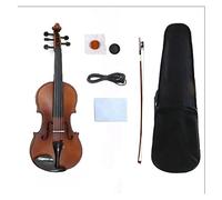 Instrumento Musical Violín Electrónico Rendimiento Electroacústico Violín Electroacústico De Madera Maciza Hecho A Mano De 5 Cuerdas