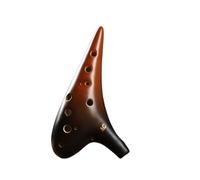 Instrumento Ocarina De 12 Agujeros, Flautas De Cerámica, Accesorios De Decoración De Instrumentos Musicales Profesionales Ocarina (Color : 02)