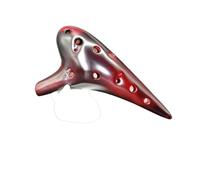 Instrumento Ocarina De 12 Agujeros, Flautas De Cerámica, Accesorios De Decoración De Instrumentos Musicales Profesionales Ocarina (Color : 01)