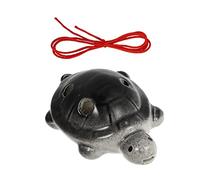 Instrumento Ocarina Flauta de 6 agujeros Principiantes Forma de tortuga Alto Portátil Música introductoria Ocarinas musicales Instrumento de ocarina de viento de madera (Blanco)