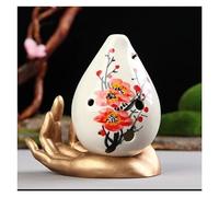 Instrumento Ocarina, Flauta ocarina de 6 agujeros afinada en cerámica Xun AF(5)