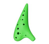 Instrumento Ocarina Ocarina Alto C De 12 Agujeros Para Principiantes(Green)