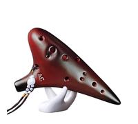 Instrumento Ocarina Ocarina De 12 Agujeros Para Principiantes Amantes La Música Instrumento Profesional En Clave Do Alto(5)