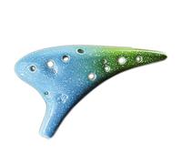Instrumento Ocarina Ocarina De Cerámica 12 Agujeros En Do Central Para Principiantes(6)