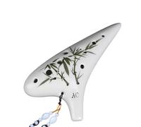 Instrumento Ocarina Ocarina De Cerámica Profesional 12 Agujeros Para Principiantes Con Llave En C Alto Nivel Básico(2)