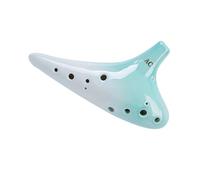 Instrumento Ocarina Shiqing Rango Medio Tono C Flauta De Cerámica Principiante Doce Agujeros Instrumento Juego Profesional